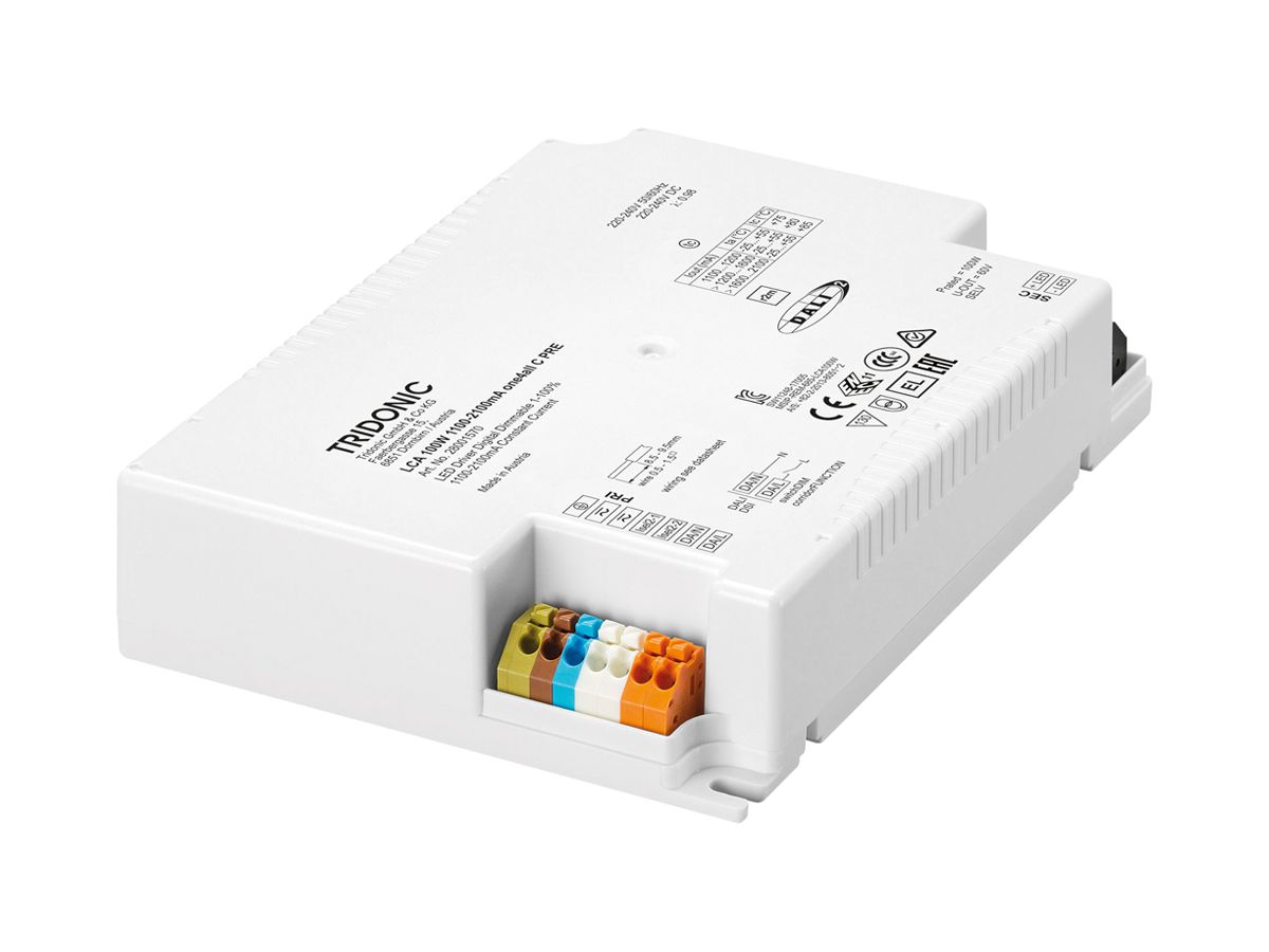 LED-Konverter Talexx LCA 100W 1100…2100mA one4all C PRE