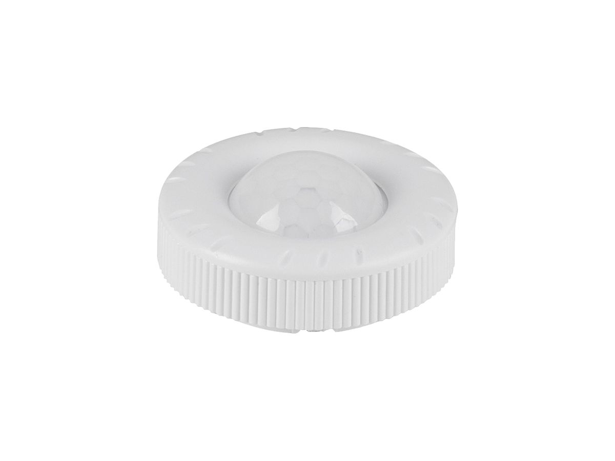 AP-Bewegungsmelder SLV HIGHBAY C IP65 12V DC PIR Ø61mm weiss