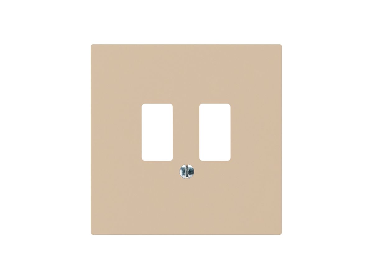 Frontplatte kallysto für USB-Steckdose beige
