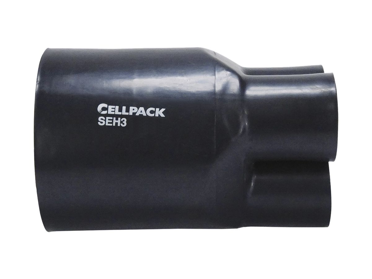 Aufteilkappe SEH 3 35…15mm schwarz