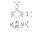Erdungsrohrschelle Bettermann 27mm/3/4Z