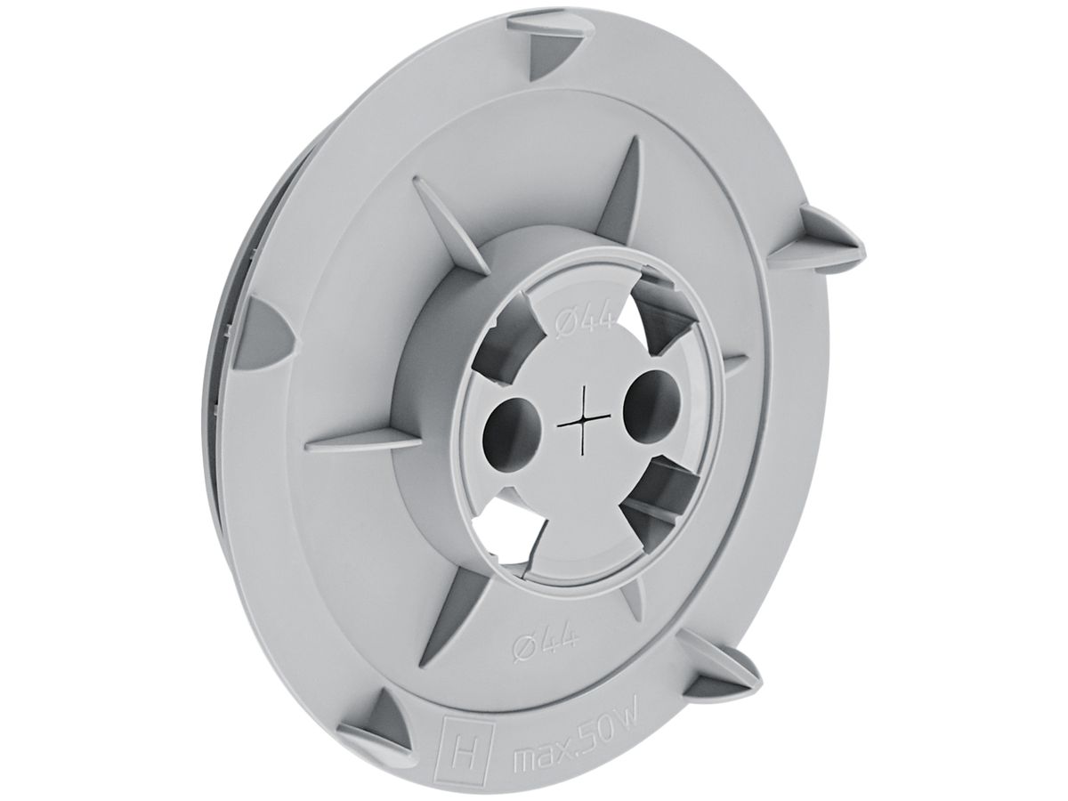 Deckel für Einbaugehäuse HSB Lumina für LED und Präsenzmelder Ø44mm halogenfrei