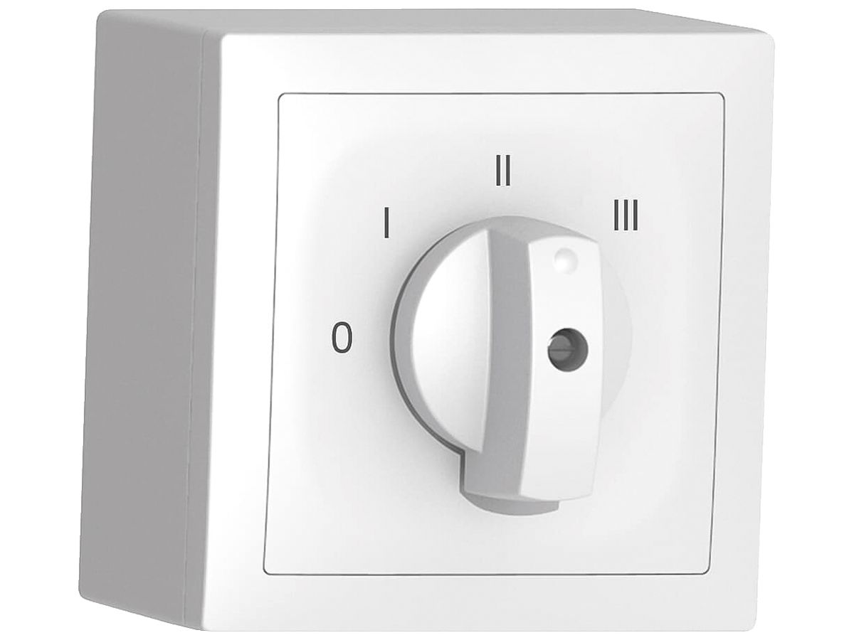 AP-Drehschalter SIDUS A 5/1L weiss