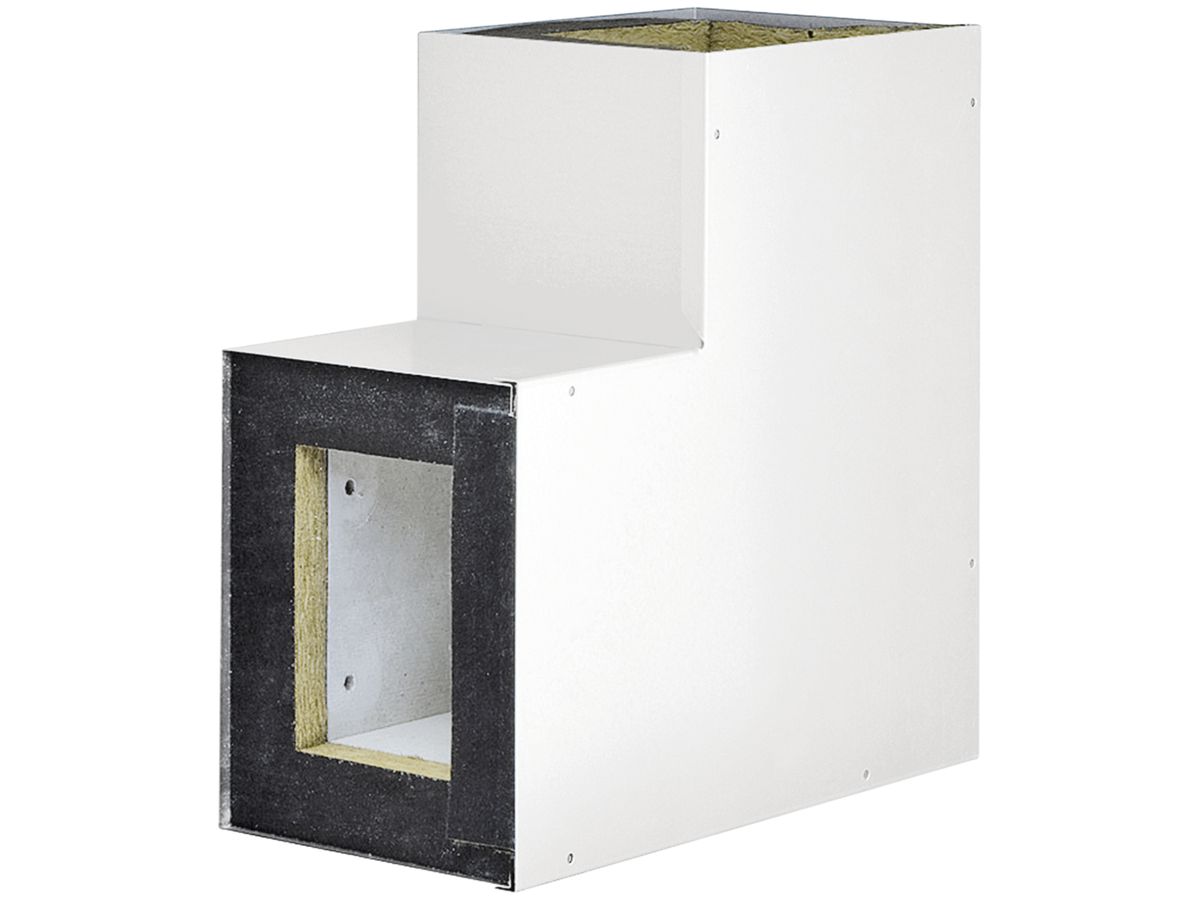 Flachwinkel tehalit FWK 90 E90/E30 100×160mm, verkehrsweiss