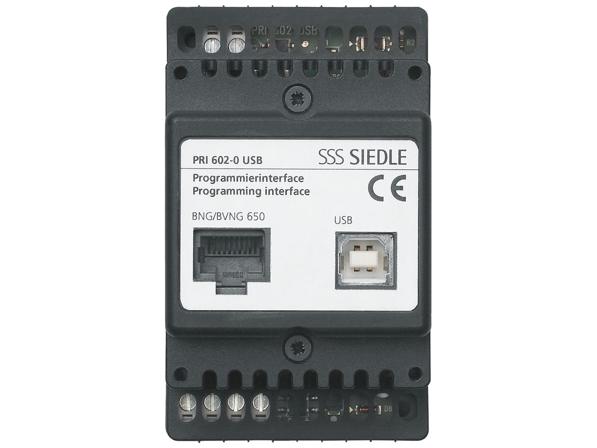 REG-Schnittstelle Siedle systemunabhängig 53.5×89×60mm 3TE