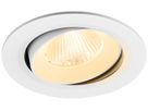 EB-LED-Spot SLV NUMINOS MOVE L 17W 2500lm 3000K MB DALI DIM Ø160×93mm ws