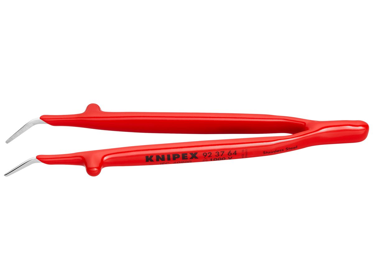 Präzisions-Pinzette KNIPEX 150mm, 45°, 1000V, IEC609000