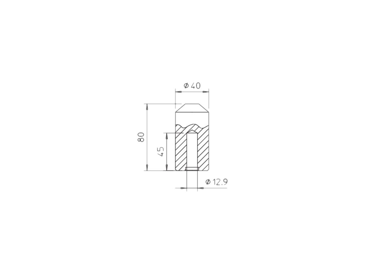 Schlagkopf Bettermann Ø20mm