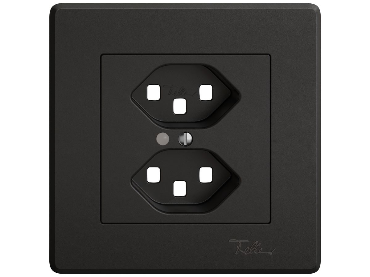 UP-Montageset EDIZIO.liv SNAPFIX® für 2×T23 mit Frontlinse sz