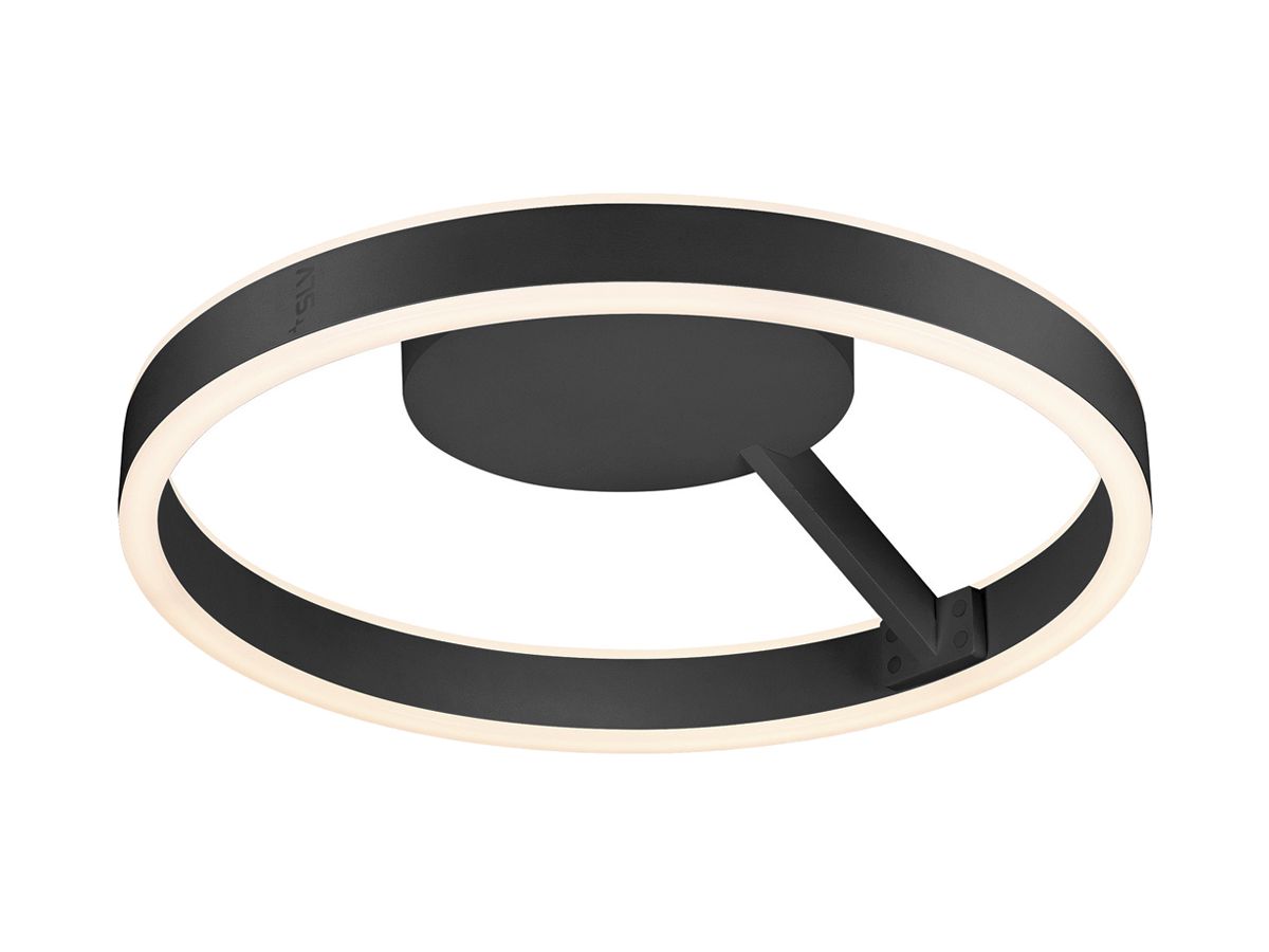 LED-Decken-/Wandleuchte SLV ONE 40 CW 14W 450lm 927/930 DALI Ø400 schwarz