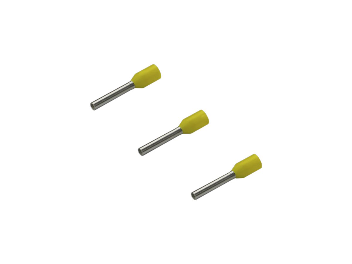 Aderendhülse Rittal AS 4050.770 1mm² 10mm gelb 500Stk