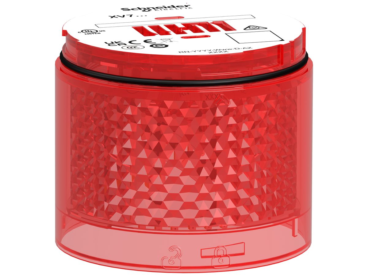 LED-Leuchtelement Harmony 24VAC/DC rot Dauerlicht