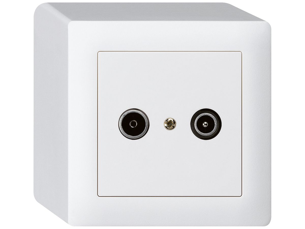 AP-Antennendose kallysto R/TV 10.5dB 2GHz weiss