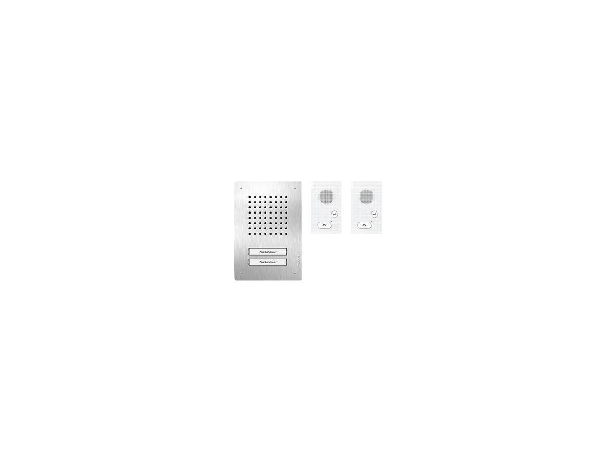 UP-Audio-Set Siedle, Bus-System Classic, 2 Ruftasten