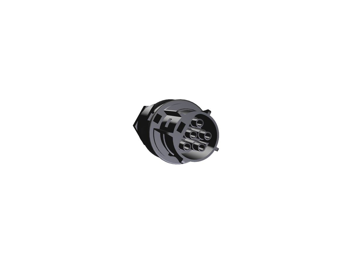 Buchsenteil Wieland M20…1.5mm² 5L schwarz