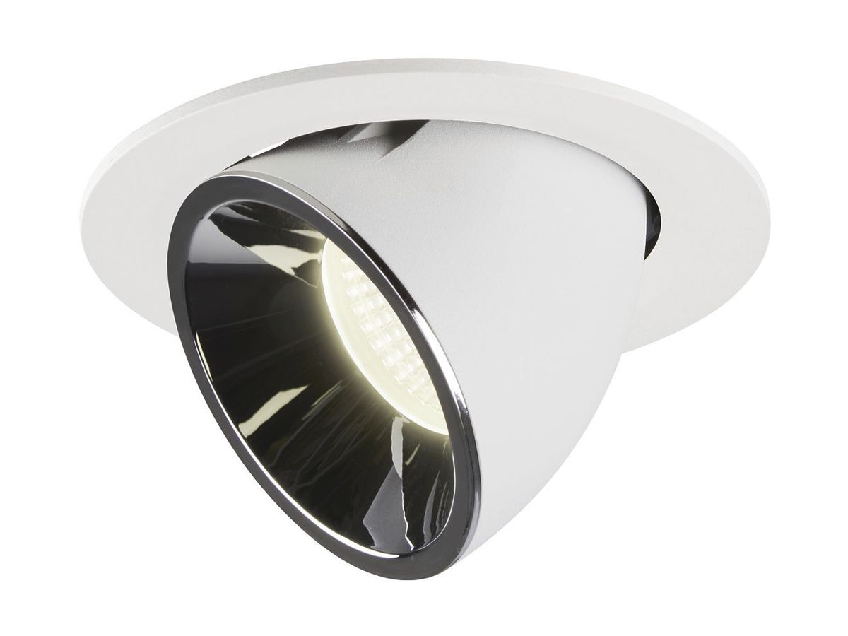 EB-LED-Downlight SLV NUMINOS GIMBLE L, 25.4W 700mA 2350lm 4000K 55° ws/chr
