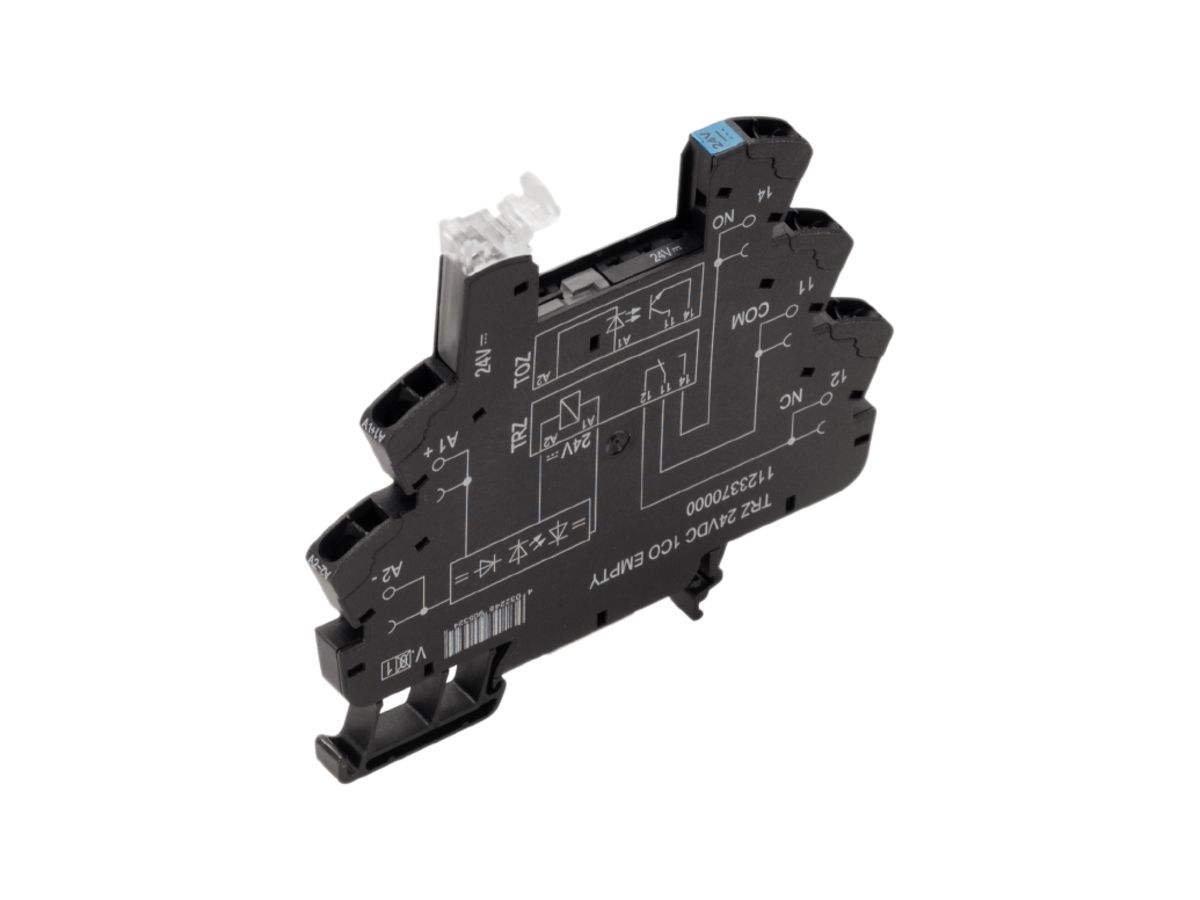 Relaissockel TERMSERIES TRZ IP20, 5VDC 1W 10A Zugfeder