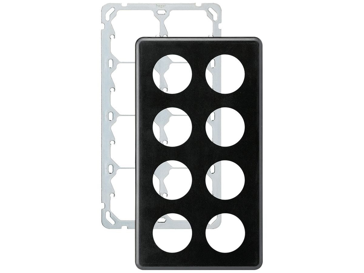UP-Kopfzeile basico 4×2 schwarz