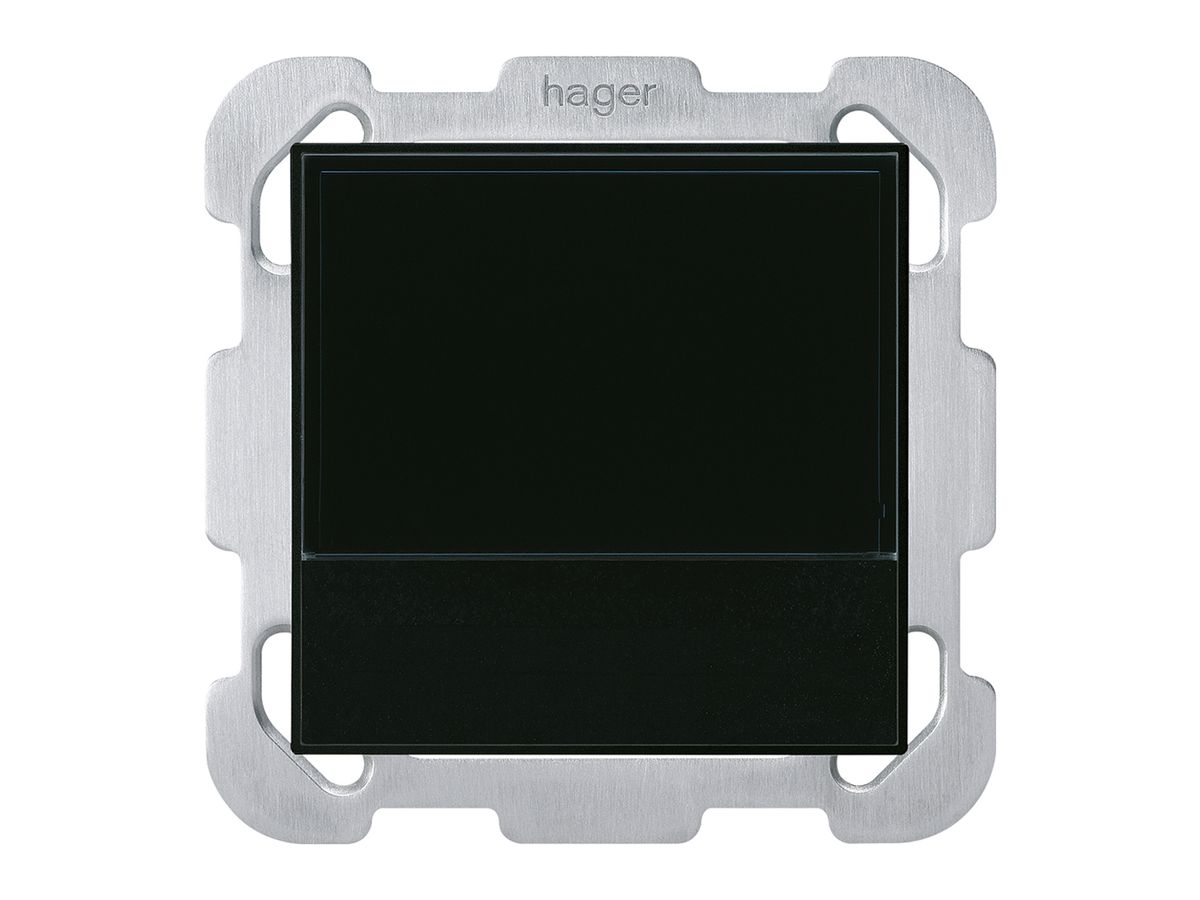 UP-Raumtemperaturregler Hager basico B KNX schwarz