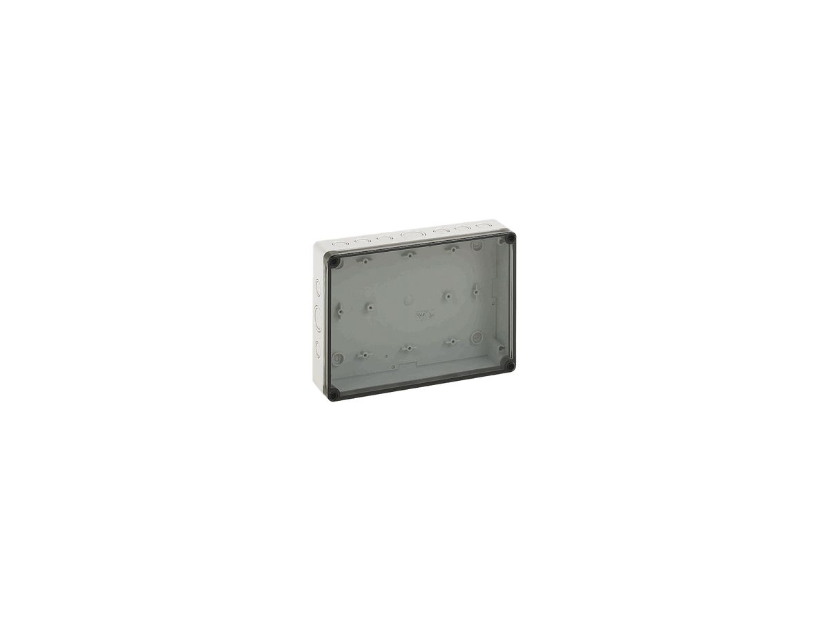 Apparategehäuse PC 2518-13f-tm IP66 254×180×137mm