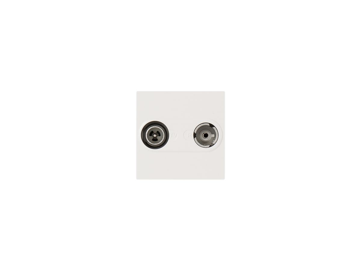 EB-Antennen-Steckdose MOS TV-R 10dB magnesium