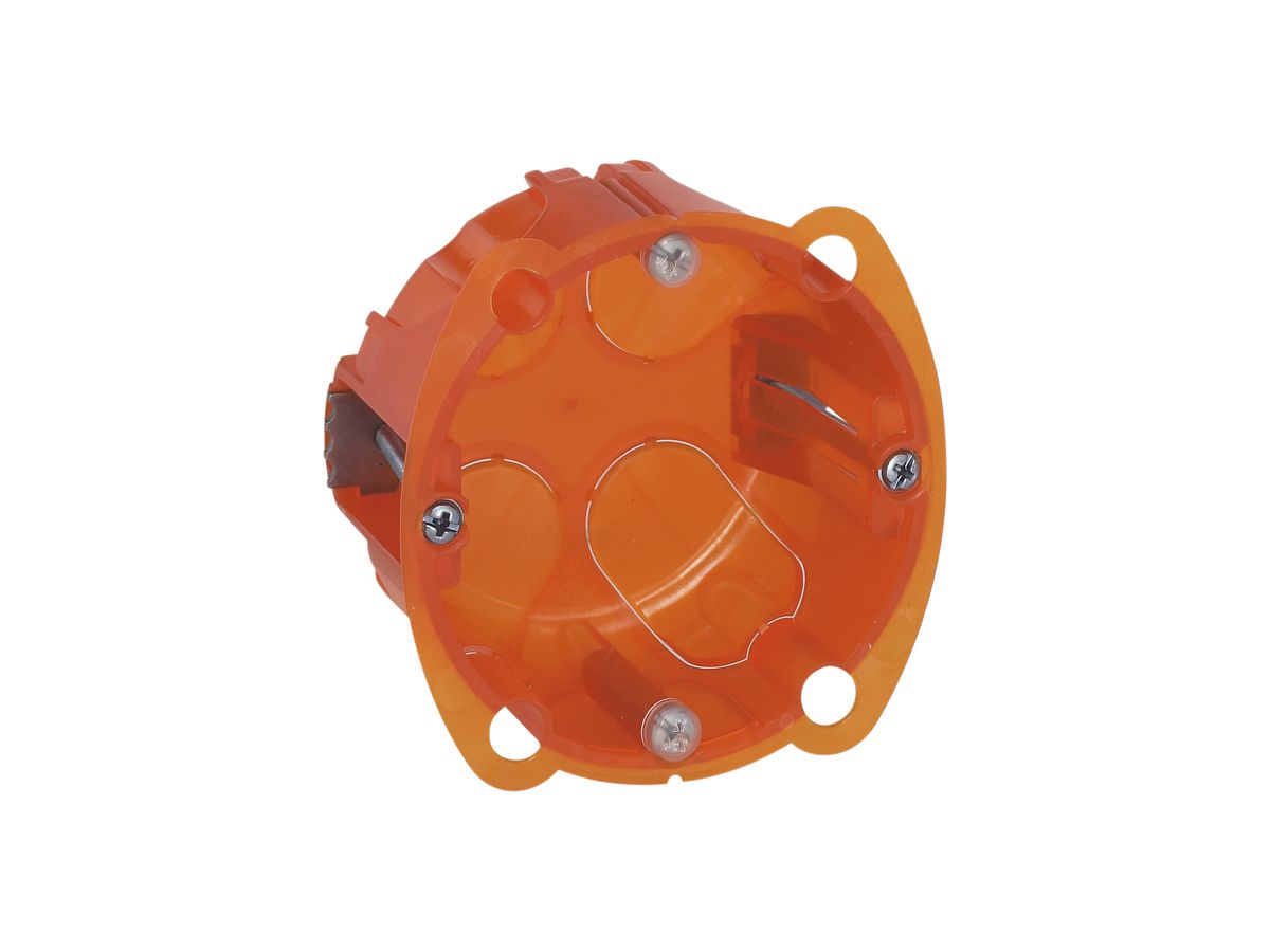 UP-Einlasskasten Legrand <M-M> orange 1×1 Modul T=50mm Universal