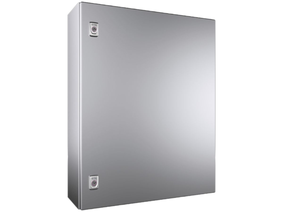 Kompakt-Schaltschrank Rittal AX, 1-türig, IP66, 600×760×210mm, Edelstahl V2A