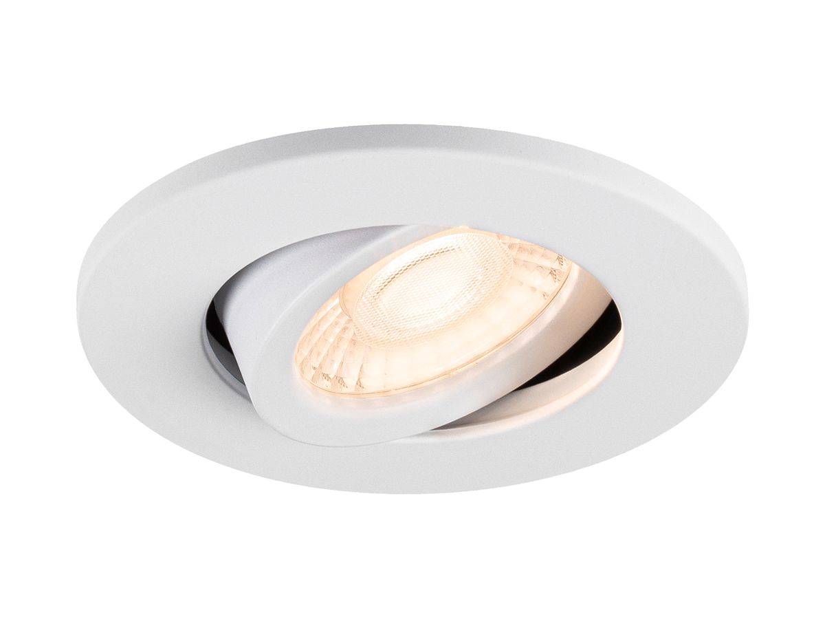 LED-Downlight SLV UNIVERSAL MOVE 5W 690lm 2700…6500K MB DIM Ø68 weiss