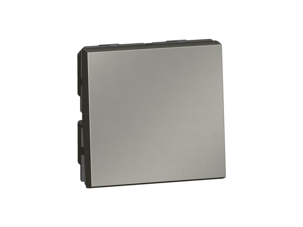 EB-Wippschalter MOS 0/2L 20A magnesium 2 Module