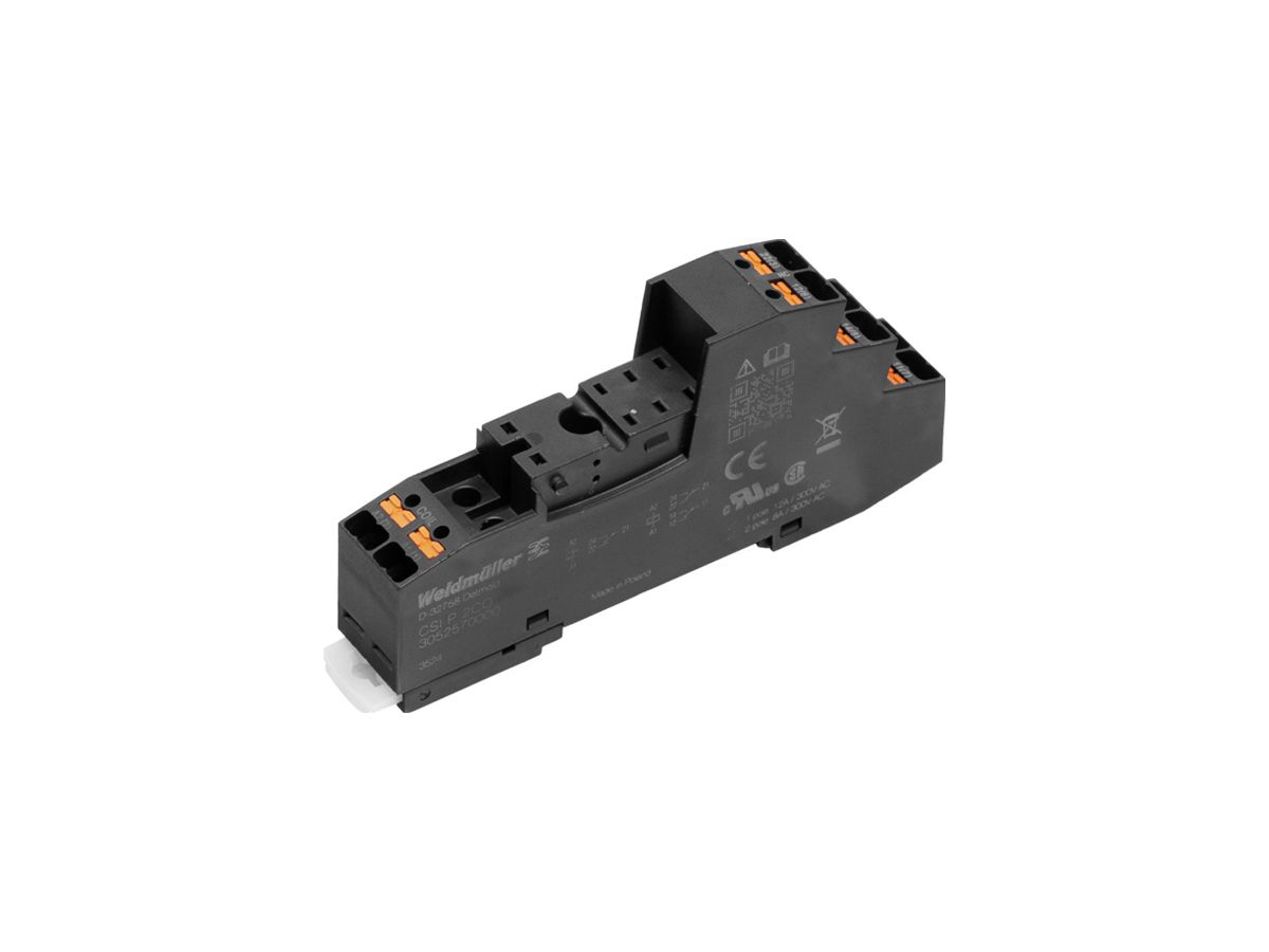 Relaissockel WM CSI P 2CO 8-pins TH35 push-in
