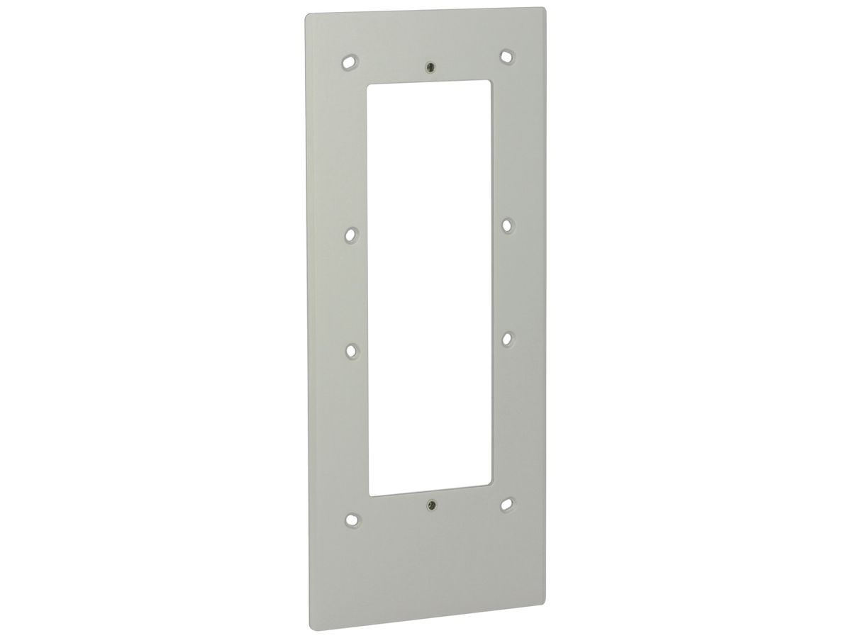 Abdeckrahmen LINEA 5000 1×3 vertikal 180×404mm aluminium