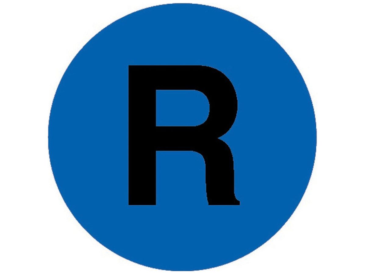 Druckhaube Eaton M22-XDL-B-X6 blau flach "R" Ø22.5mm Ø22.2×24×3mm