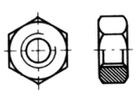 Sechskantmutter M14 0.8d DIN 934 verz.bl, promat.