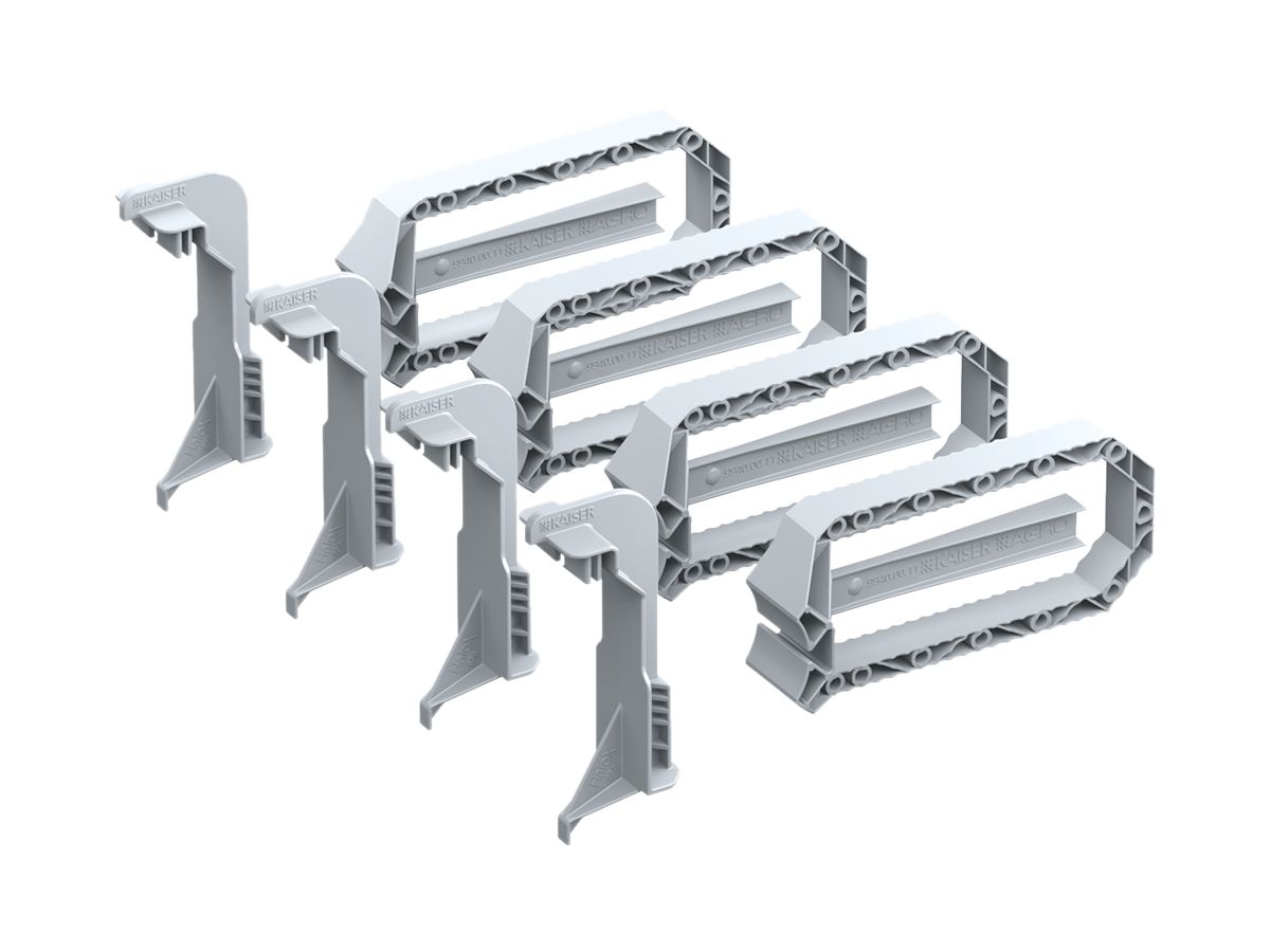 Montageset AGRO Prefix für HaloX 100, 4 Stück