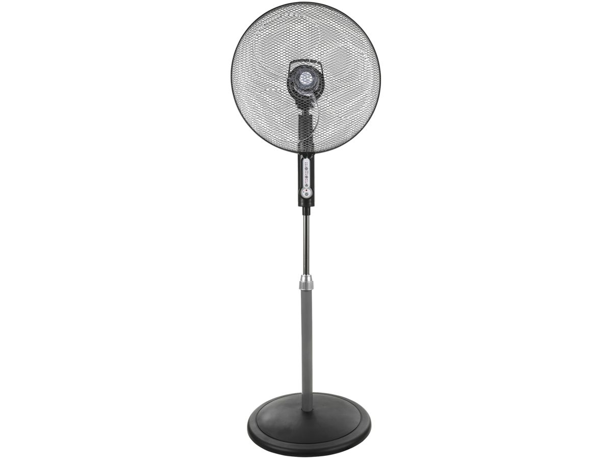 Standventilator Greyhound Safeline SV 45-8-AZ FB, 3 Stufen, Ø 40cm, anthrazit