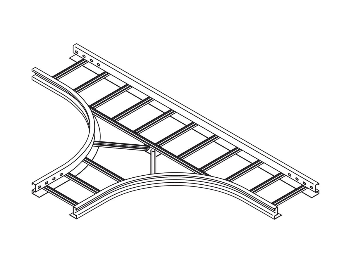 T-Stück Lanz 200×110mm, ohne Deckel