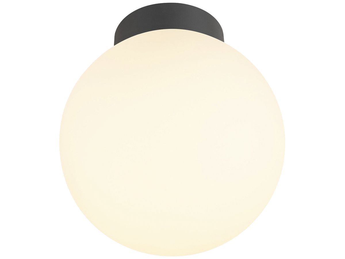 Deckenleuchte SLV SUN 20 E27 1×60W DIM Ø200×220mm schwarz