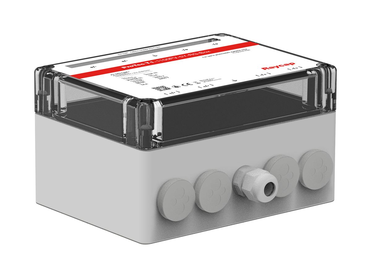 Generatoranschlusskasten Raycap ProTec T2-1100PV-5Y-L-RG-Box