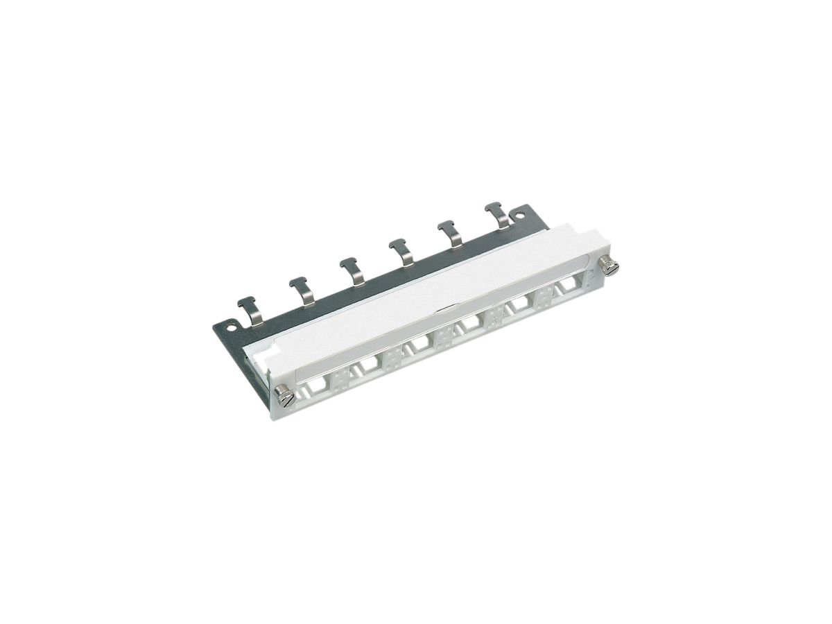 Universaleinheit für 6×RJ45 freenet, leer, weiss