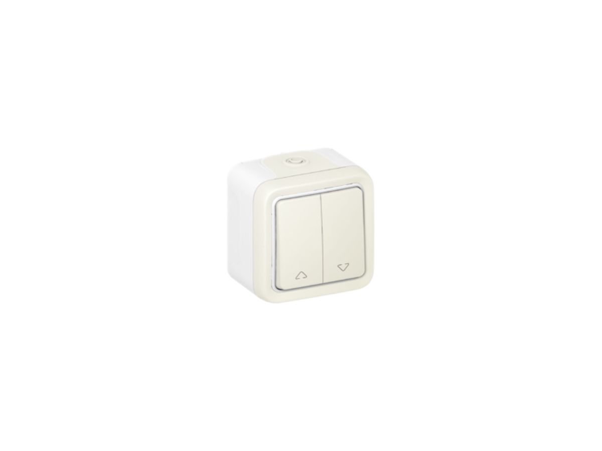 AP-Storentaster PLEXO 2×A/1L weiss