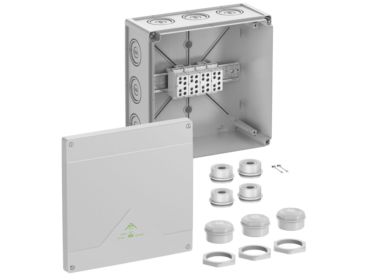 AP-Abzweigdose Spelsberg Abox HA 350 252×252×120mm IP66 gu