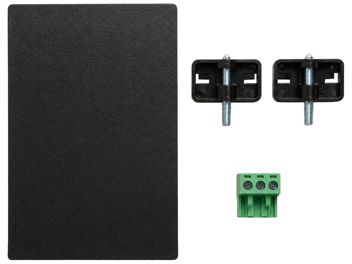 Montageset Siemens LOGO! 9 1×Stecker (3-polig) 2×Montageclip