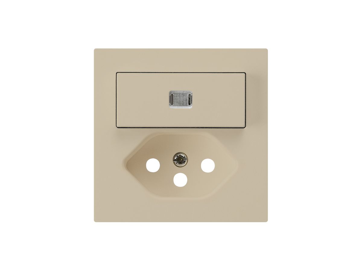 Frontset kallysto 60×60 beige mit Linse für Kleinkombi S3/T13
