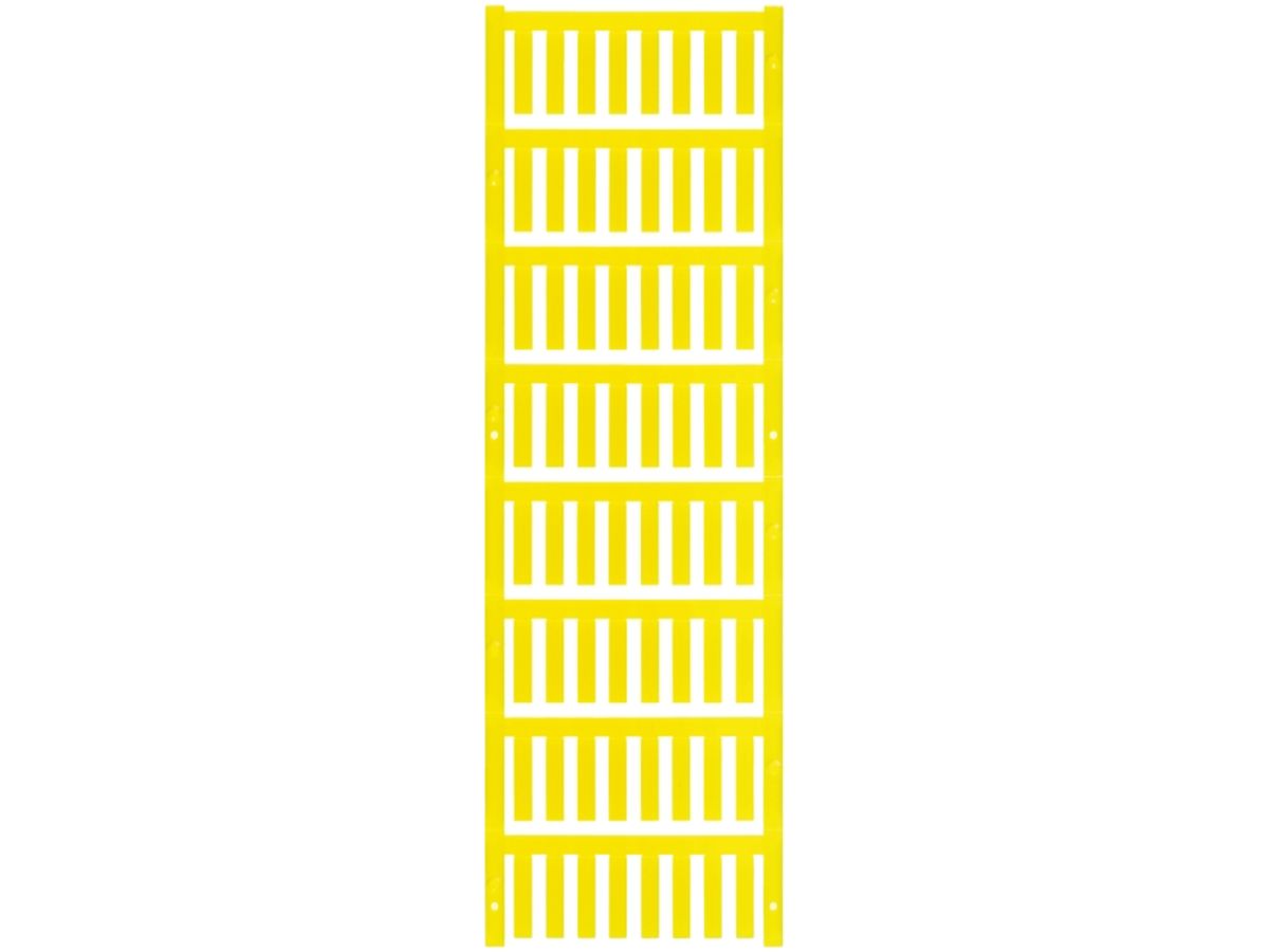 Leitermarkierer Weidmüller MultiCard SFR für Ø3…3.7mm 21×5.8mm PA66 gelb