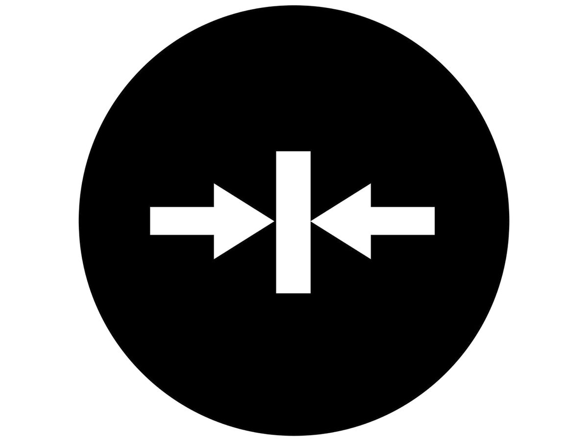 Druckhaube Eaton M22-XD-S-X14 schwarz flach spannen Ø22.5×3mm