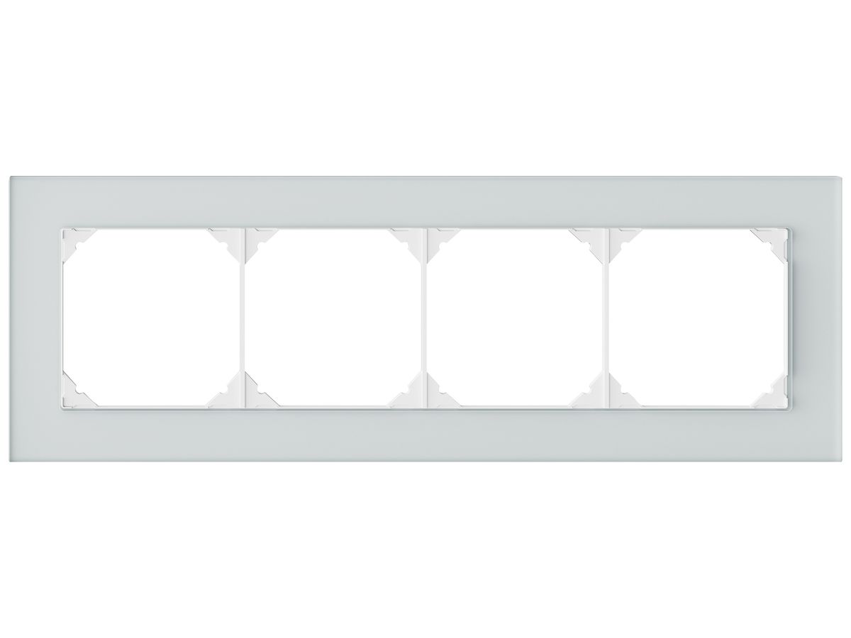 UP-Kopfzeile EDIZIO.liv prestige SNAPFIX® 1×4 94×274mm spiegel satin