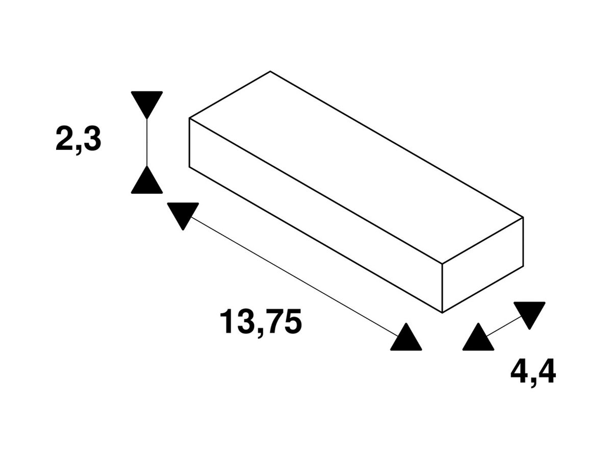 LED-Betriebsgerät SLV NUMINOS 9W 200mA 137.5×44×23mm