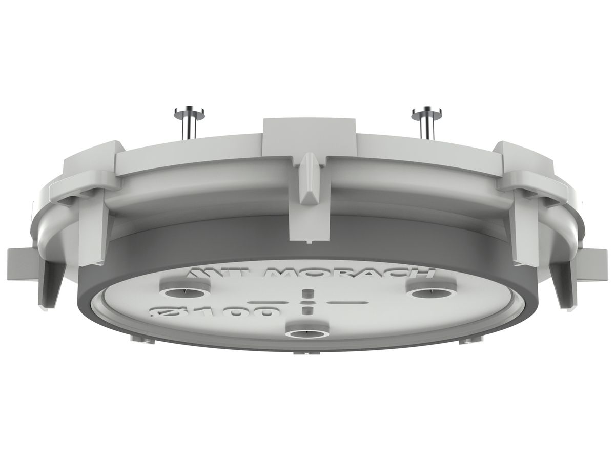 Frontteil LIGHT-BOX Ø100mm Sichtbeton 850°C grau