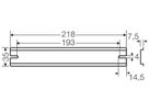 Tragschiene Hensel für KF 25 218mm