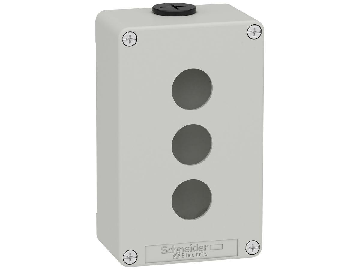 Leergehäuse Harmony XAP Aufbaugehäuse Ø22.5mm IP65/IP67 Zink gu 80×130×51.5mm